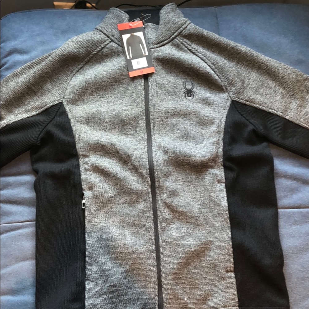 Spyder Long Sleave Zip-Up Sweater
